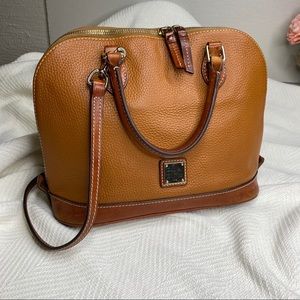 Dooney & Bourke Dome Pebble Grain Leather Shoulder Bag Purse Handbag